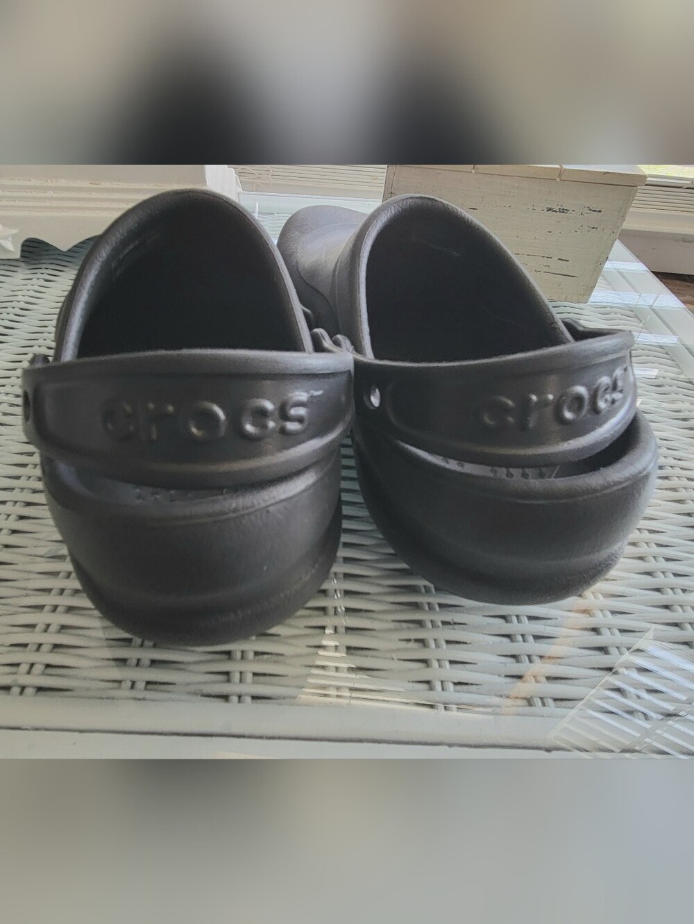 Black KITCHEN Crocs working Non Slip Clogs - Unisex